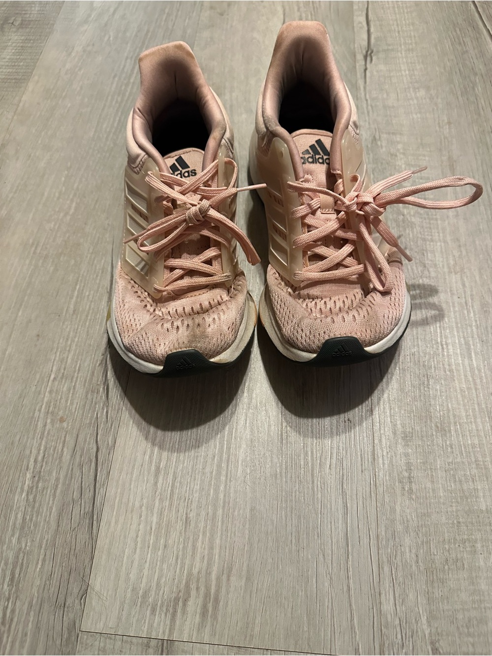 adidas Kids Light Pink Athletic Sneakers